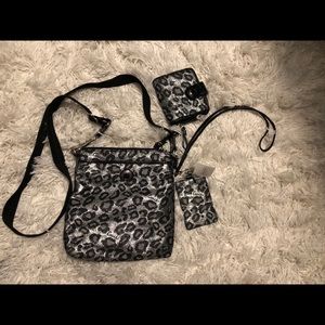 Coach cross body , Wallet, lanyard